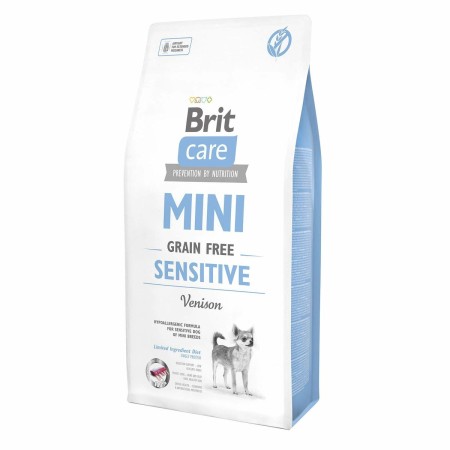 Nourriture Brit Care Mini Sensitive Venison Adulte Sanglier 7 kg