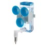 Fontaine à boire Ferplast Sippy 4672 Bleu Transparent Acier inoxydable Plastique Plastique/Acier inoxydable 100 ml