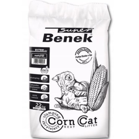 Sable pour chats Super Benek Ultra Natural 35 L