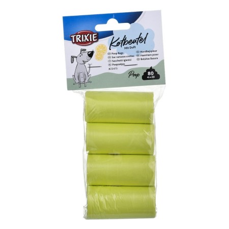 Sac à ordures Trixie 80 Unités Jaune Plastique (4 Pièces) (4 Unités)