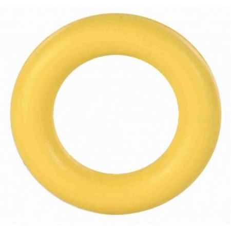 Jouet pour chien Trixie Ring Jaune Caoutchouc