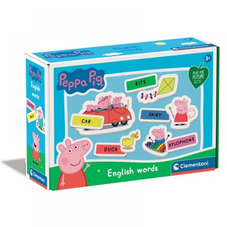 Jouet Educatif Clementoni Aprendo Inglés con Peppa Pig 52 Pièces