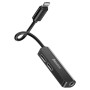 Cable USB Baseus L52 Male 3-in-1 Negro 0,6 m