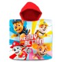 Serviette poncho avec capuche Coton The Paw Patrol (60 x 120 cm)