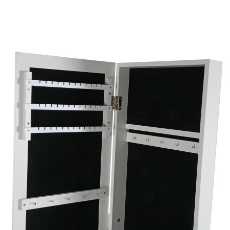 Miroir mural Versa Blanc Miroir Bois MDF Minimaliste 33,5 x 153 x 35,2 cm