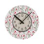 Horloge Murale Versa Coeurs Bois 4 x 30 x 30 cm