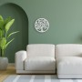 Décoration murale Versa Arbre de vie Bois MDF 40 x 1,5 x 40 cm