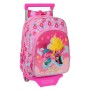 Mochila Escolar con Ruedas Trolls Rosa 26 x 34 x 11 cm