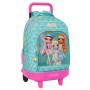 Mochila Escolar con Ruedas Rainbow High Paradise Turquesa 33 X 45 X 22 cm