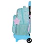 Mochila Escolar con Ruedas Frozen Hello spring Azul 33 X 45 X 22 cm