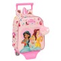 Mochila Escolar con Ruedas Princesses Disney Summer adventures Rosa 22 x 27 x 10 cm