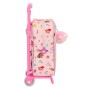 Mochila Escolar con Ruedas Princesses Disney Summer adventures Rosa 22 x 27 x 10 cm