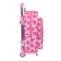 Cartable à roulettes Barbie Love Rose 26 x 34 x 11 cm