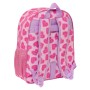 Mochila Escolar Barbie Love Rosa 32 X 38 X 12 cm