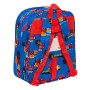 Mochila Infantil Cars Race ready Azul 22 x 27 x 10 cm