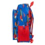 Mochila Escolar Cars Race ready Azul 27 x 33 x 10 cm