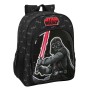 Mochila Escolar Star Wars The fighter Negro 32 X 38 X 12 cm