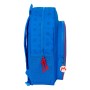 Cartable Super Mario Play Bleu Rouge 32 X 38 X 12 cm