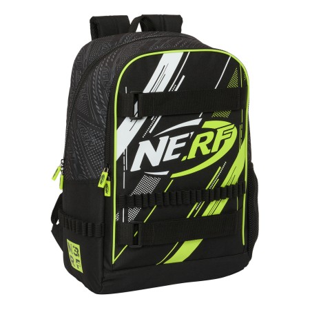 Mochila Escolar Nerf Get ready Negro 31 x 44 x 17 cm