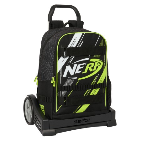 Cartable à roulettes Nerf Get ready Noir 31 x 44 x 17 cm