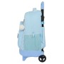 Mochila Escolar con Ruedas Glow Lab Cisnes Azul 33 X 45 X 22 cm