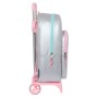 Cartable à roulettes Benetton Silver Rembourré Argenté 30 x 46 x 14 cm