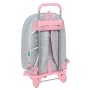 Cartable à roulettes Benetton Silver Rembourré Argenté 30 x 46 x 14 cm