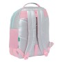 Cartable Benetton Silver Rembourré Argenté 32 x 42 x 15 cm