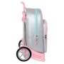 Cartable à roulettes Benetton Silver Rembourré Argenté 30 x 46 x 14 cm