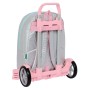 Cartable à roulettes Benetton Silver Rembourré Argenté 30 x 46 x 14 cm