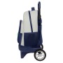 Cartable à roulettes Benetton Varsity Gris Blue marine 33 X 45 X 22 cm