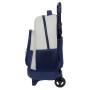 Cartable à roulettes Benetton Varsity Gris Blue marine 33 X 45 X 22 cm