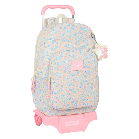 Mochila Escolar con Ruedas BlackFit8 Blossom Multicolor 30 x 46 x 14 cm