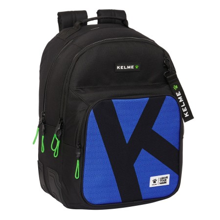 Mochila Escolar Kelme Royal Azul Negro 32 x 42 x 15 cm