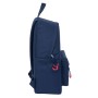 Mochila Escolar Benetton Italy Azul marino 33 x 42 x 15 cm
