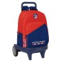 Mochila Escolar con Ruedas Atlético Madrid Azul Rojo 33 X 45 X 22 cm