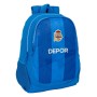 Mochila Escolar R. C. Deportivo de La Coruña Azul 32 x 44 x 16 cm