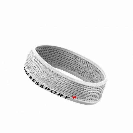 Cinta Deportiva para la Cabeza Compressport Thin On/Off Blanco