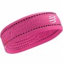 Cinta Deportiva para la Cabeza Compressport Thin On/Off Rosa Fucsia