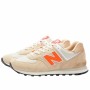 Chaussures de Sport pour Homme New Balance 574 Marron Clair
