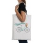 Bolsa de Compras Versa Bicicleta 36 x 48 x 36 cm