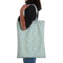 Bolsa de Compras Versa Bellis Flores 36 x 48 x 36 cm