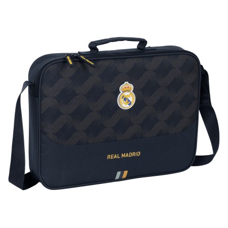 Cartera Escolar Real Madrid C.F. Azul marino 38 x 28 x 6 cm