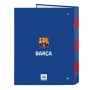 Reliure à anneaux F.C. Barcelona Bleu Bordeaux A4 26.5 x 33 x 4 cm