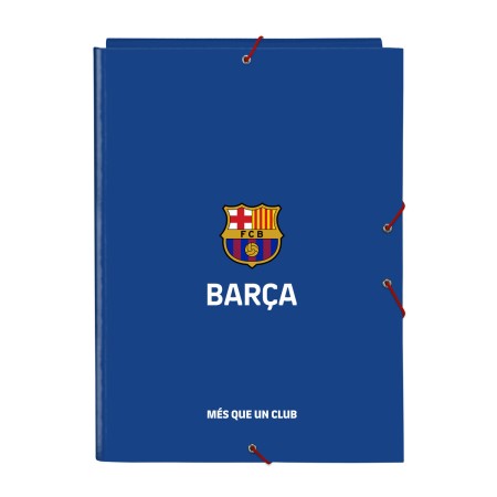 Carpeta F.C. Barcelona Azul Granate A4