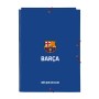 Carpeta F.C. Barcelona Azul Granate A4