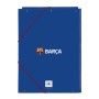 Carpeta F.C. Barcelona Azul Granate A4