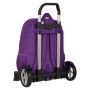 Cartable à roulettes Real Valladolid C.F. Violet 32 x 44 x 16 cm