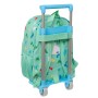 Mochila Escolar con Ruedas Peppa Pig George Menta 26 x 34 x 11 cm