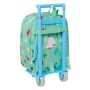 Cartable à roulettes Peppa Pig Vert 22 x 27 x 10 cm